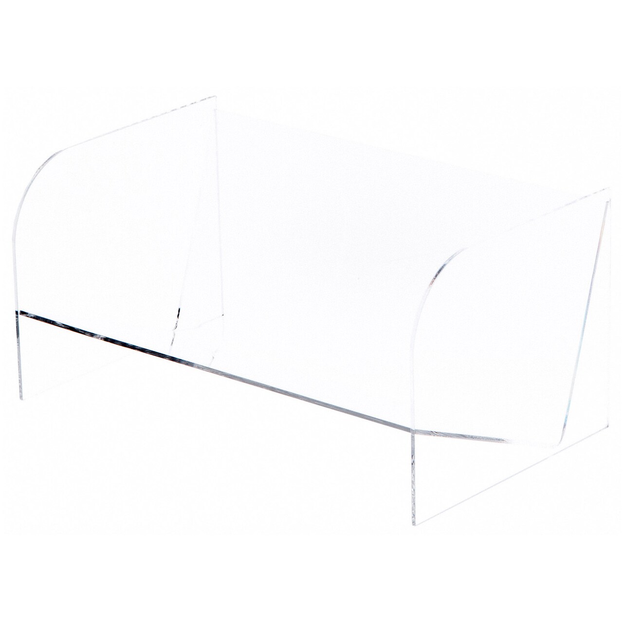 Plymor Clear Acrylic 29-CD Display Shelf, 12" W x 7" D x 5.5" H